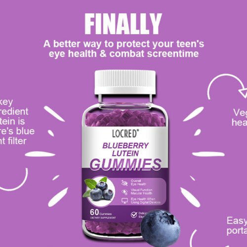Blueberry Lutein Eye Care Gummies