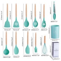 Colorful Silicone Kitchen Utensil Set