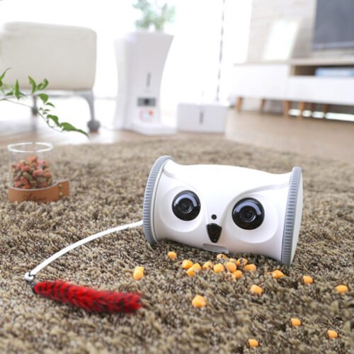 O1CN01jfE4Pw2HLQRgxjyra_2212071809134-0-cib.jpg Interactive Owl Pet Toy with Snack Dispenser